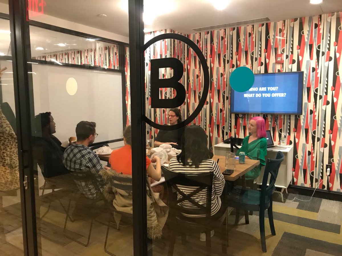 KayandPartners's tweet photo. It truly was Love at First Site today at our @weworknomad Lunch &amp; Learn! @Hillary1022 &amp; @freund_ster (part of our Campus division @KayandBlack ) guided WeWork members in how to impress prospective employers and clients with their online presence, websites and portfolios. https://t.co/ZAgJiyiU6e