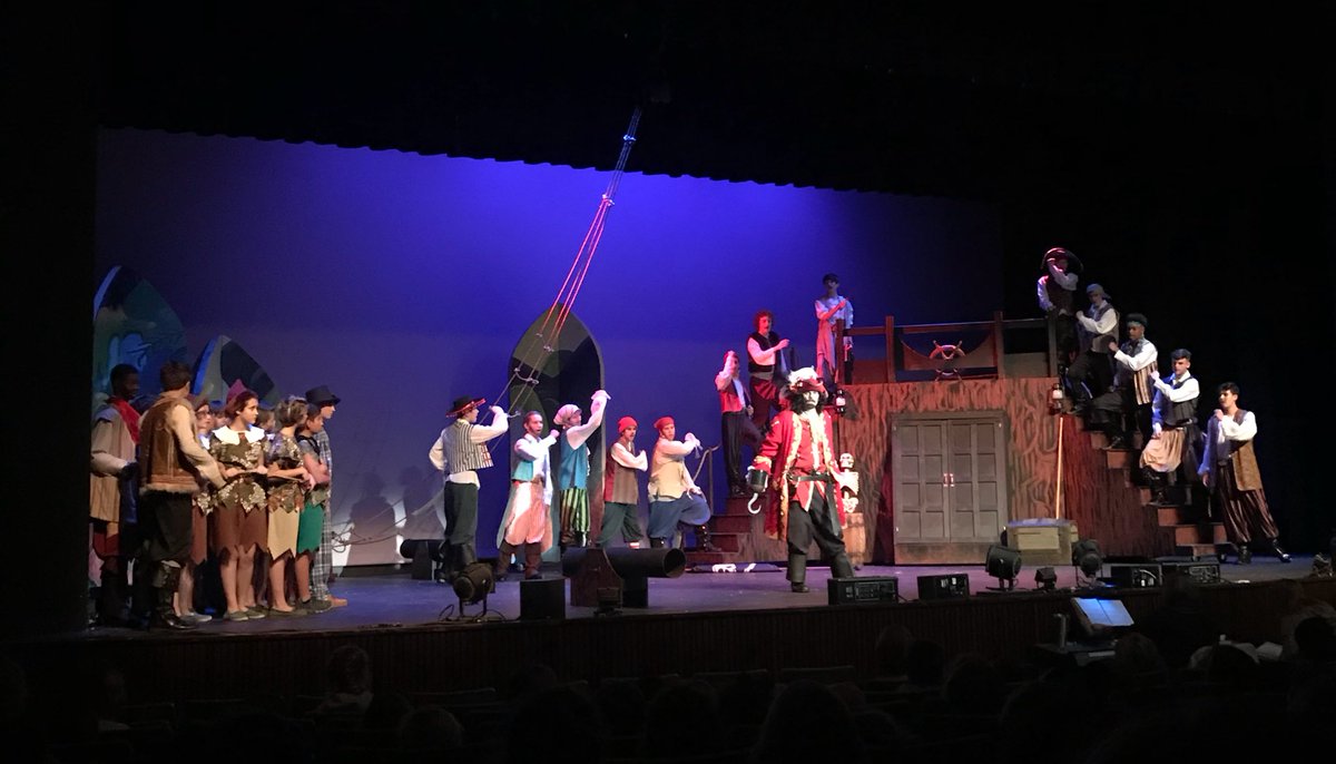 Karen_Hebert's tweet photo. Shout out to @jsclimber and @TVS_Middle for their production of Peter Pan! 
#Greatness @TVS_Trojans https://t.co/cOAqSjMDiS