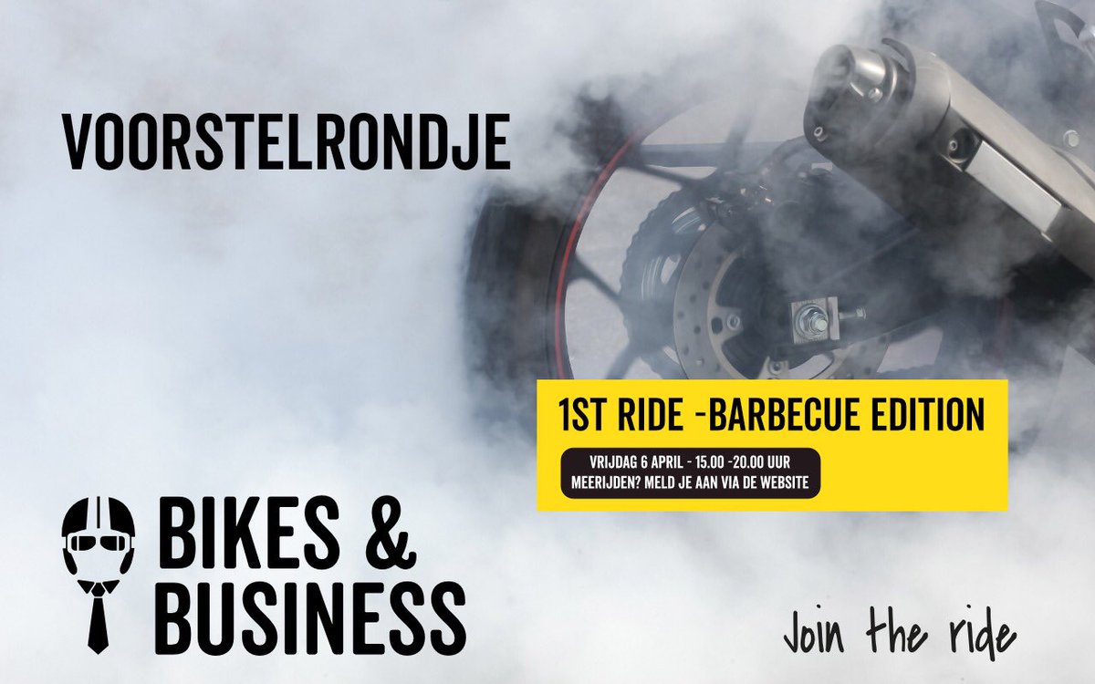 bikesnbusiness's tweet photo. Bikes &amp; Business is een #Limburgse #netwerkorganisatie met als doel om op #zakelijk niveau mensen aan elkaar te koppelen. Hier voor zetten we onze gezamenlijke #passie in: #motorrijden.#bikesandbusiness https://t.co/zXsLiKF2dC