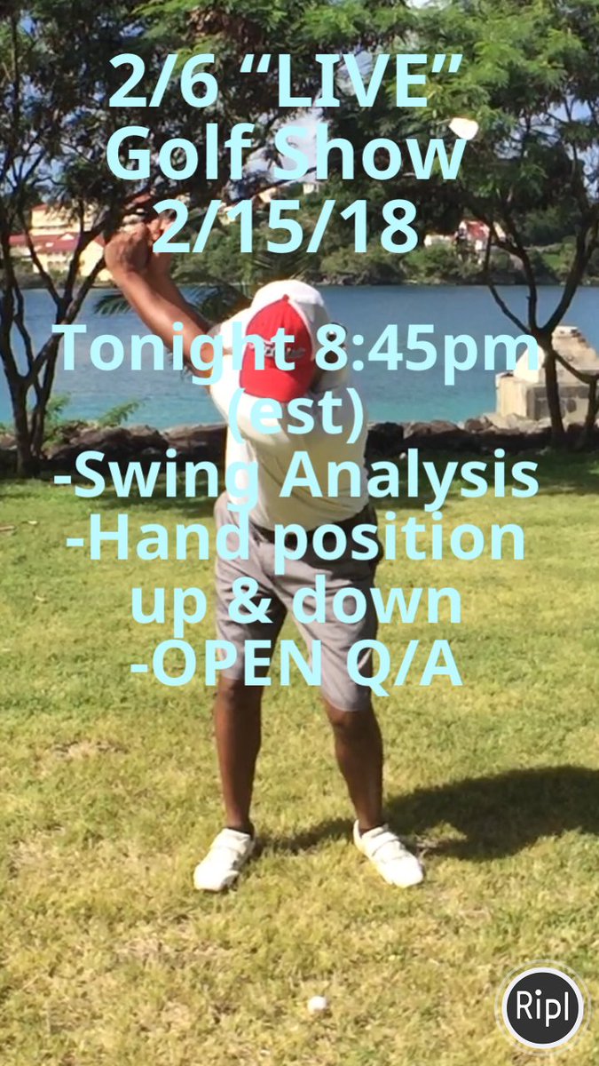 2swingthoughts's tweet image. The most effective golf show in the world!.  #simplegolf #simplegolfswing #golf via ripl.com