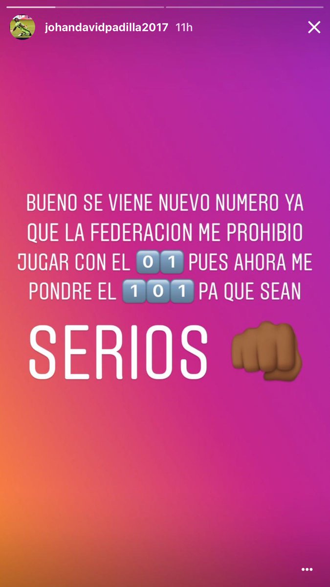Marcelo7Siu's tweet photo. Bien Johan. 👏
Ojalá que así mismo hagan en la selección con los que se pone los ridículos nombres "Alegria", "Gambetita", "Dida","Hormiguita" https://t.co/aJXhY9D09H
