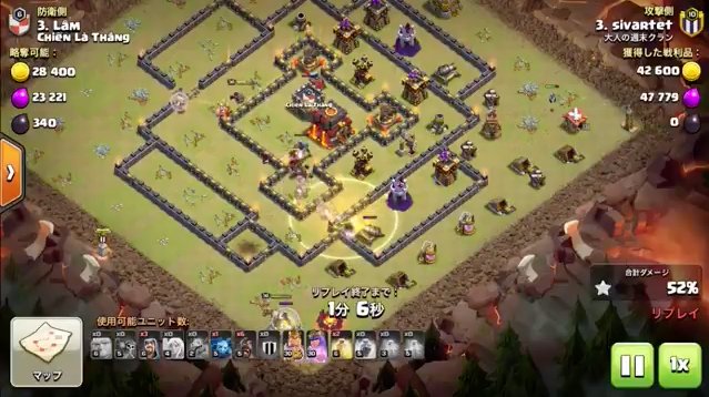 クラッシュ オブ クラン公式 Th9 Th10 クイヒーホグ 格上を全壊するための考え方 全壊リプ解説 クラクラ T Co Gydrphyeq9