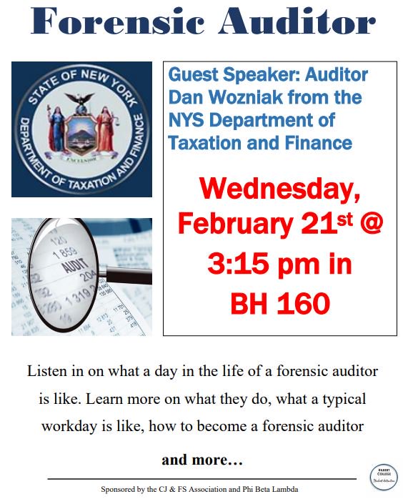hilbertpbl's tweet photo. Mark your calendars! Forensic Auditor guest speaker @HilbertCollege sponsored by @hilbertcjfs and @hilbertpbl! #hilbertcollege #thehilbertdifference #thisishilbert #hilbertcjfs #hilbertpbl https://t.co/e1CycMPaoH