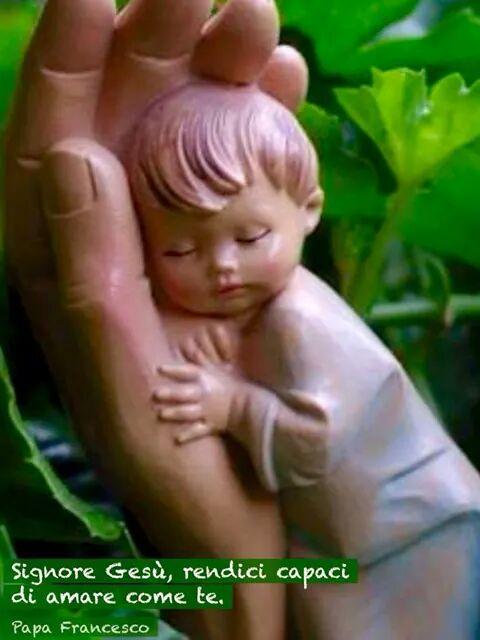 "Señor, haznos capaces de amar como tú"