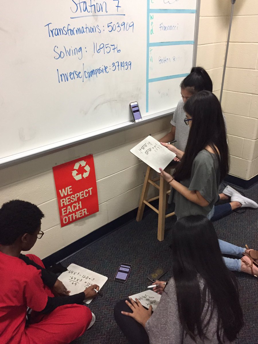 PalkerMath's tweet photo. Thanks to @MrsRuthieFord for putting together these great review stations for our Cubic/cube root unit! @cfisdmath @CyRanchHS #CyRanchMath https://t.co/PiTSqiaZZL