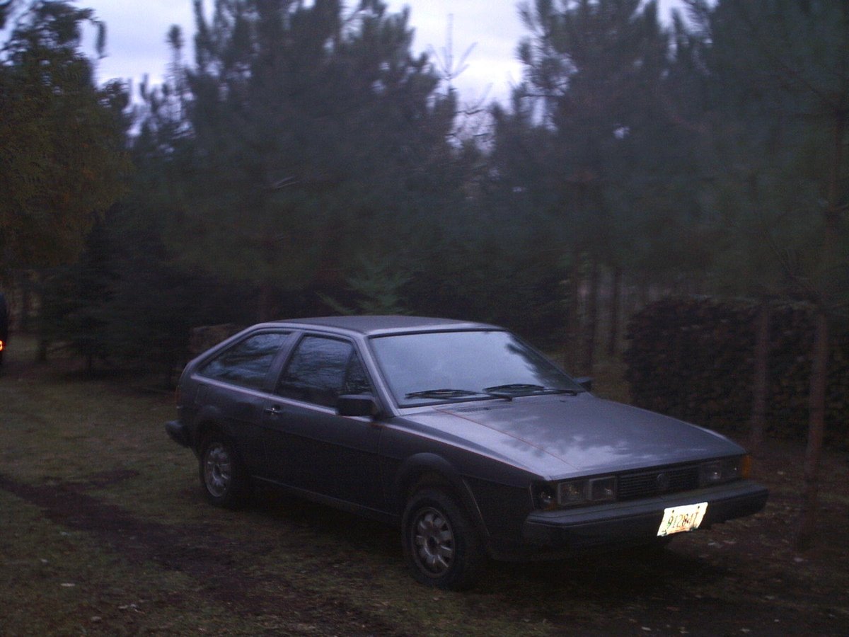 GraniteTheHorse's tweet photo. #MyFirstVehicleWas A 1984 VW Scirocco (Not to be confused with my current 1982)
Unique, fun, & sparked my fire into loving old VW's.
My parents made me sell it for $75 after I had it roadworthy due to a bad sensor saying the engine had low oil pressure when it actually was fine. https://t.co/noSeyzIpKY