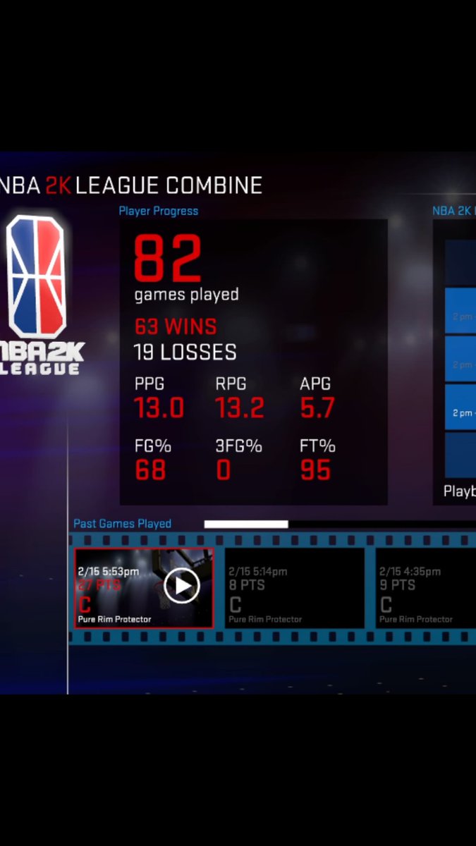 Gullyworld2's tweet photo. Season over
13ppg 13.2reb 5.7ast 3.6stl 2.3blk
#2KDraftMe #AllAround #1stTeamAllDef #StealsLeader
@NBA2KLeague @WalkOnWarriors @RogerCaneda @RaptorsGC @CLTXGaming @GrizzGaming @MavsGG @UtahJazzGaming @blazer5gaming @WarriorsGaming
@CavsLegionGC @KnicksGaming
GullyWorld 👈🎮 https://t.co/Ioj1wStrgP