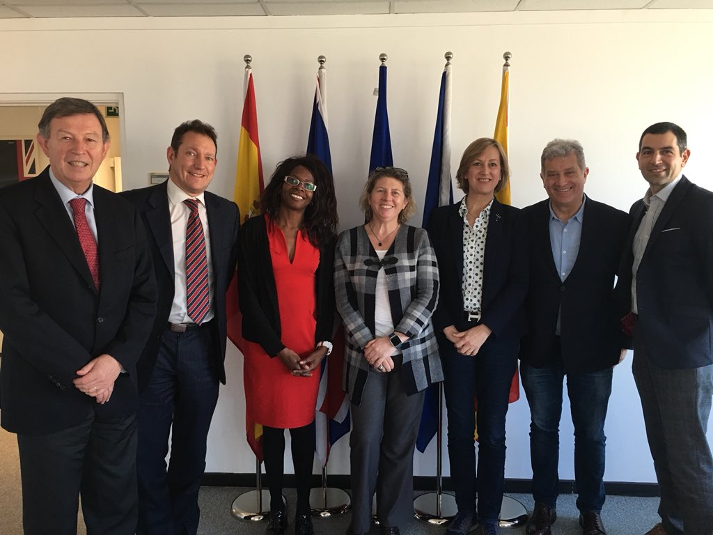 BBFMadrid's tweet photo. Another big step forward in our efforts to help #BritsInNeed - today the Barcelona Committee of the BBF met for the first time hosted by HM Consul BCN @LloydMilen, &amp; briefed by our Chairman @stewartcusden https://t.co/1Nbm4TxoyB