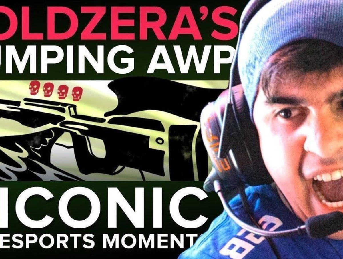 theScoreCSGO's tweet image. Iconic Esports Moments: coldzera&apos;s jumping AWP play thesco.re/2sEKxx9