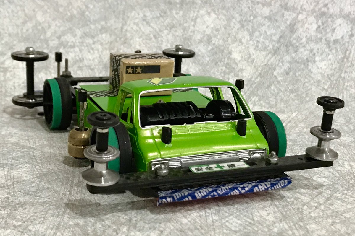 コンデレ】むらたさんの『軽トラック』。荷台のタミヤカートンが粋です