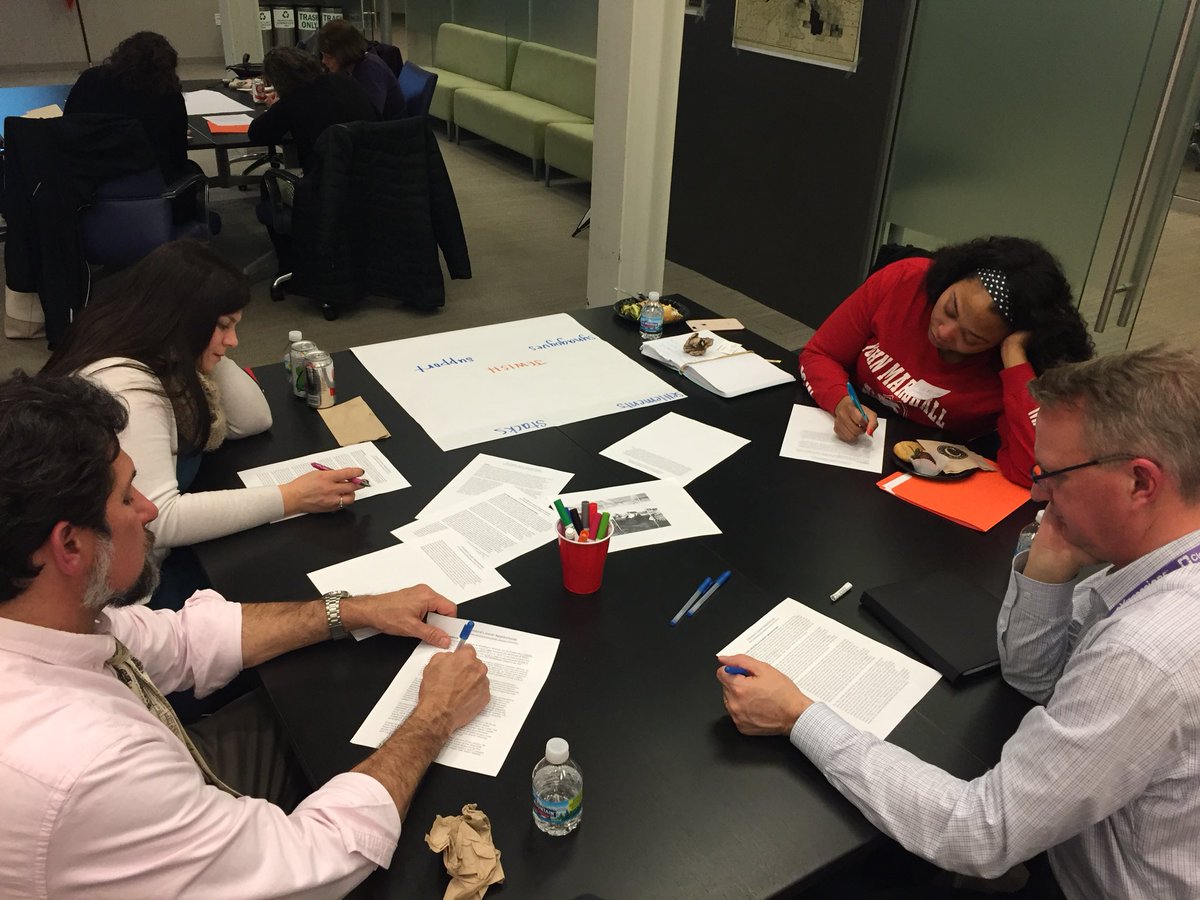 CLE_Deegan's tweet photo. Spending an enlightening evening with educators of the winter Teaching Cleveland Institute (TCI) as they explore the ethnic enclaves that built the CLE. The future of CLE ed! @inthecircle @msforshey @MissOsClass #teachingcleveland https://t.co/La26c4dsry