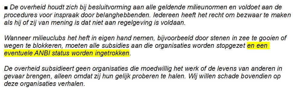 gjvu's tweet photo. Hallo #Greenpeace wat een boorplatform boven Schiermonnikoog bezet, hier het #VVD verkiezingsprogramma. Het is inmiddels wet, dus zwaai de 'goeden doelen' status maar vast uit. https://t.co/HNovV6L8U1
