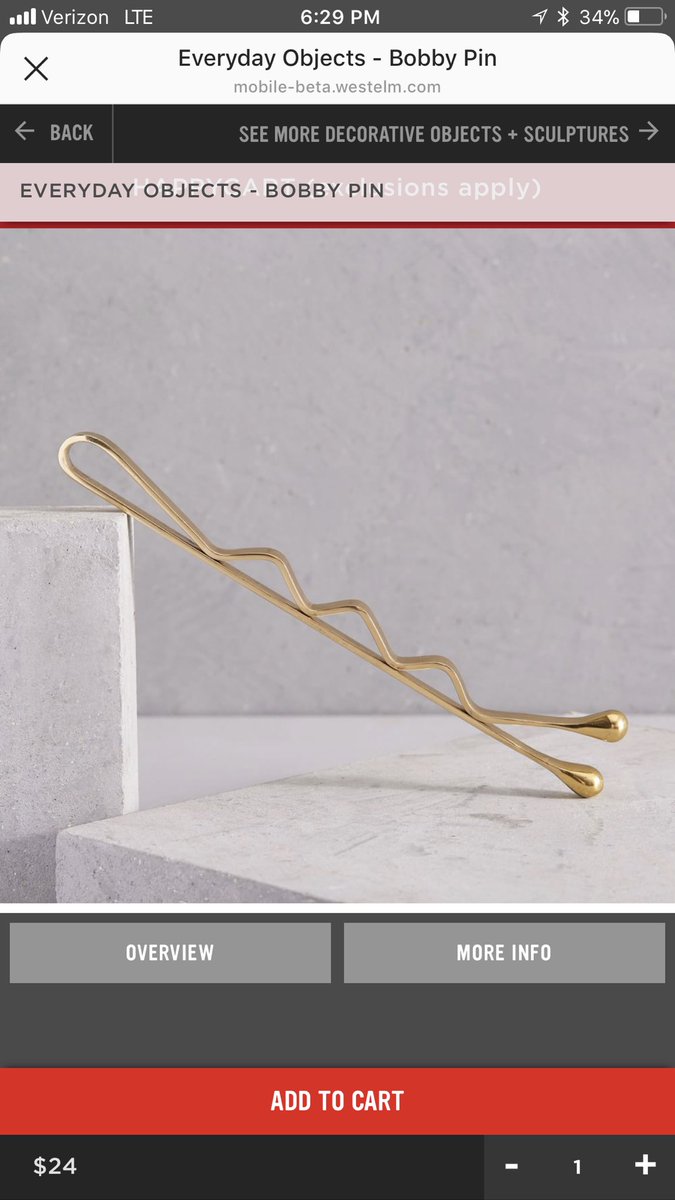 SmithMarieAnna's tweet image. This can’t be real. #westelm #everydayobjects