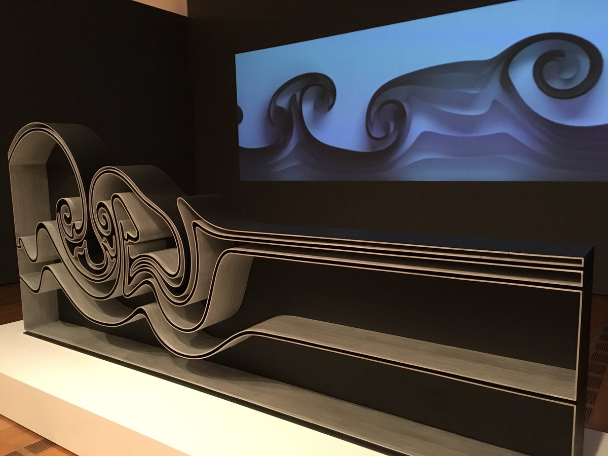 BestAtlConcerts's tweet photo. PHOTO - Part 1:  Sneak peek at the new @jorislaarman Lab Exhibit @HighMuseumofArt. It’s digitally created furniture. Super Cool... #BoacTheHigh #FineArt https://t.co/QhCcCTDLDS