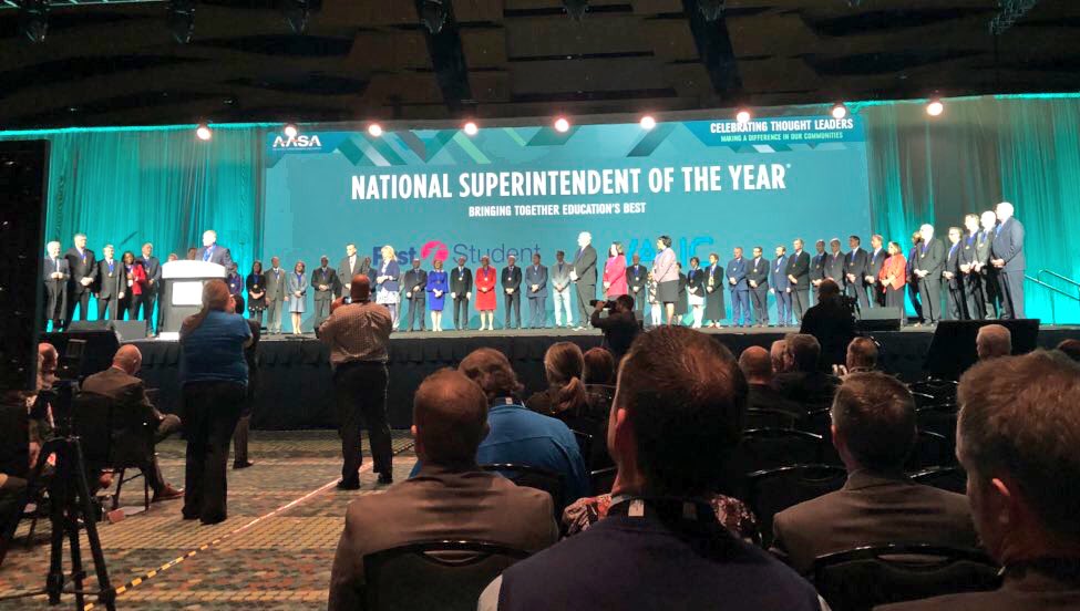 drgoffney's tweet photo. Honored to represent Texas as the National Superintendent of the Year nominee. @tasanet #ilovepubliceducation https://t.co/ZW0AtVbP7l