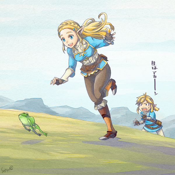 The #FanArt of #TheLegendofZelda: #BreathoftheWild ☘?
"Japanese art"
Artist: amagumoya (Tumblr)
@ZeldaUniverse @ZeldaInformer @ZeldaDungeon #ゼルダの伝説 #Nintendo #Zelda #Link #Art