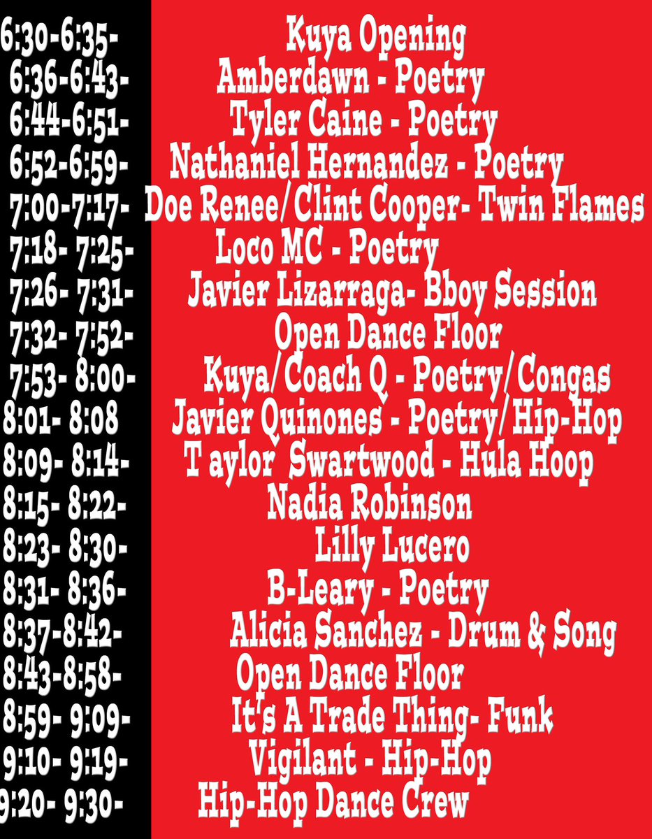 McAmberdawn's tweet photo. Set times are short but will be an excellent time. I'm so spoiled as a poet and singer I get to perform twice. #singersongwriter #PuebloPoetess #iamwriting #MusicIsLife #funk #HIPHOPMUSIC #kuyawisdom #Madfreshproductions #realmusic #hiphop @ItsaTradeThing @HoneySunshineCr https://t.co/WuJYdiCpKG