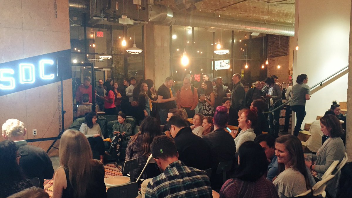 jespermikk's tweet photo. Filling up quickly @switchyards for #madeinatlanta 👍 #aneventaweek https://t.co/VjaJV4MiQ8