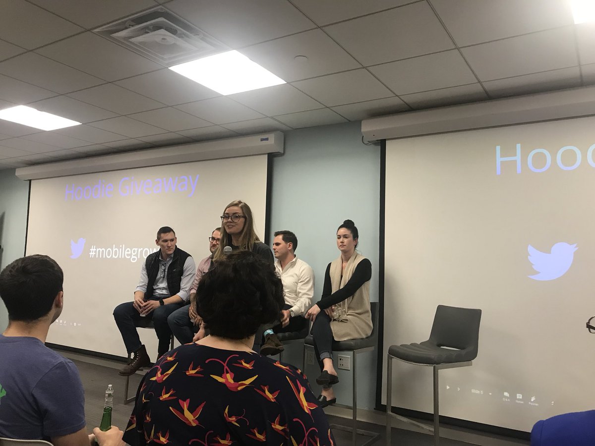 .<a href="/GrowCo/">Grow</a> #mobilegrowth meetup is about to kick off <a href="/Wayfair/">Wayfair.com</a>’s #Boston HQ! Excited to hear from <a href="/Spotify/">Spotify</a> &amp; <a href="/RueLaLa/">Rue La La</a> mobile experts📱🤓