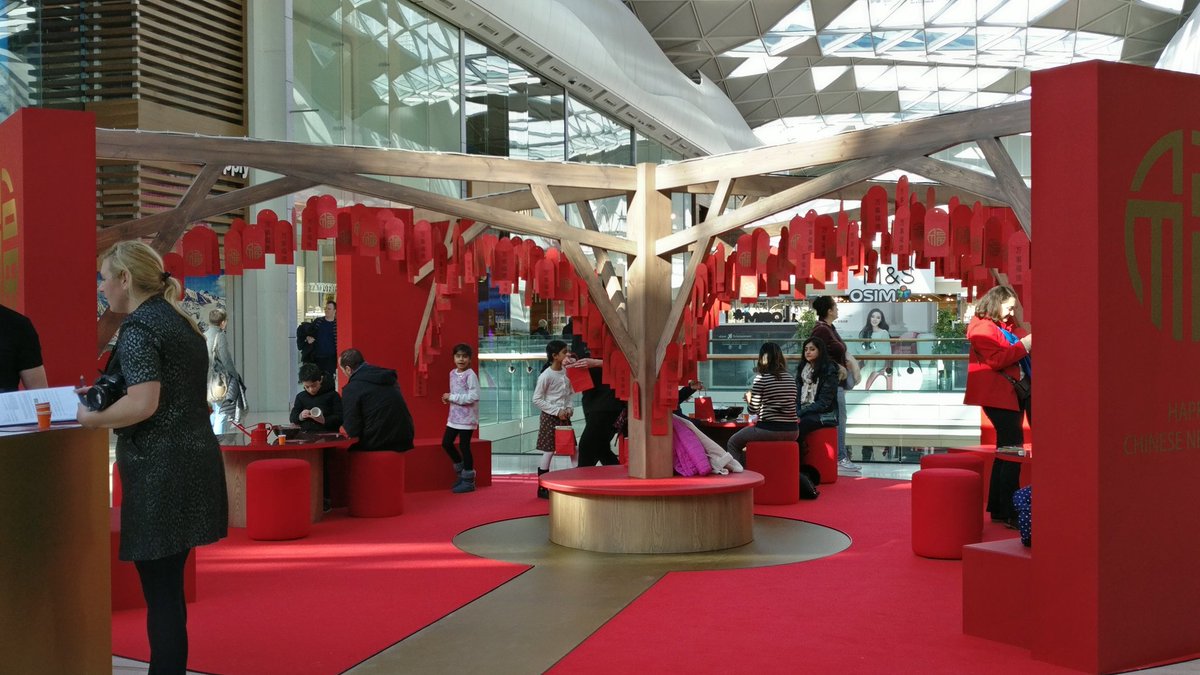 heysonar's tweet photo. For the first time in our 30+ years of working in London, Chinese New Year seems to be a thing. #SignOfTheTimes outside wine merchant Berry Bros. &amp; Rudd in St. James and at Westfield White City today. https://t.co/Psg5OKTXFE