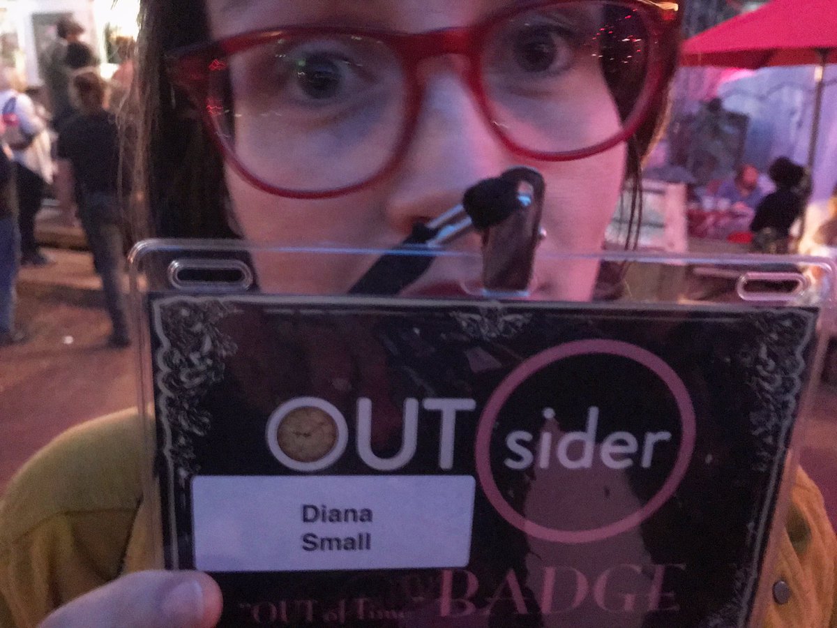salvagevanguard's tweet photo. We're also out here! @outsiderfest #keepaustinqueer #queerarts #queeratx https://t.co/wo4BUuoO38