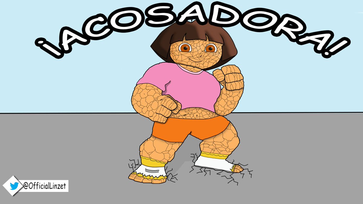OfficialLinzet's tweet photo. a-COSA-DORA #HUMOR #moCOSA #moleDORA #aDORAble #Humorabsurdo https://t.co/52sAsrZHfU