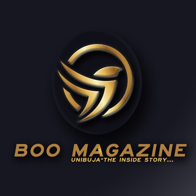 BooMagazzine's tweet photo. OUR DISTINGUISHED BRAND LOGO.....
#BooMagazine #unibuja https://t.co/pUftwuaLBH