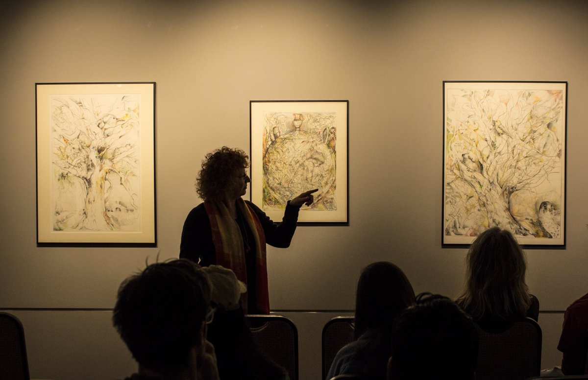vacsxu's tweet photo. โDrawn To Clayโ by Laurie Shaman is available to see at SXU Gallery until March 20, 2018. #artreception #VACSXU #SXUVAC #ARTSXU #SXUART #clay #clayartist #clayartwork https://t.co/GX04WYkIBY