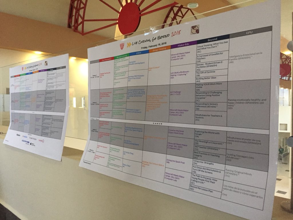 dianasaldana's tweet photo. All set to welcome 400+ educators from near and far tomorrow! @LiveCuriousASFM #livecurious #asfmlearns @ASFM_official @ASFMELEM https://t.co/uRnawV2cki