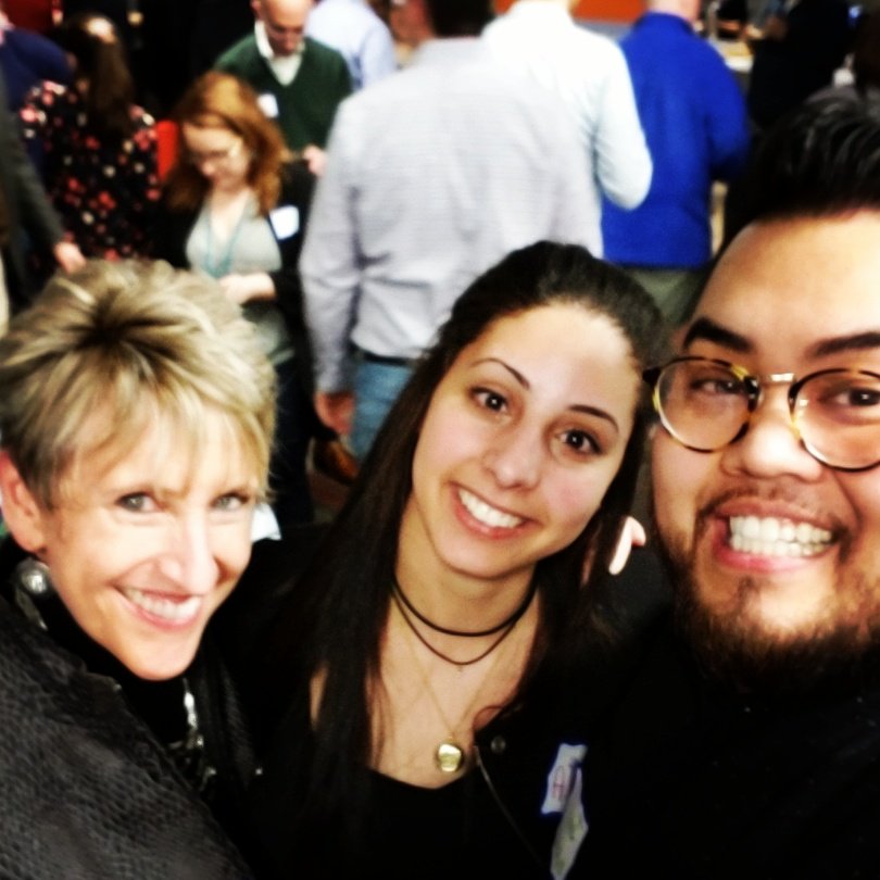 AndeLyons's tweet photo. Thrilled to share @MassInno with @invisaWear co-founder @rabdelaziz1 and @LoLaEforAll Program Director Joey @BeardedAsianMan #startuplife #min107 @ihub_uml https://t.co/UJKPB3P8Oa