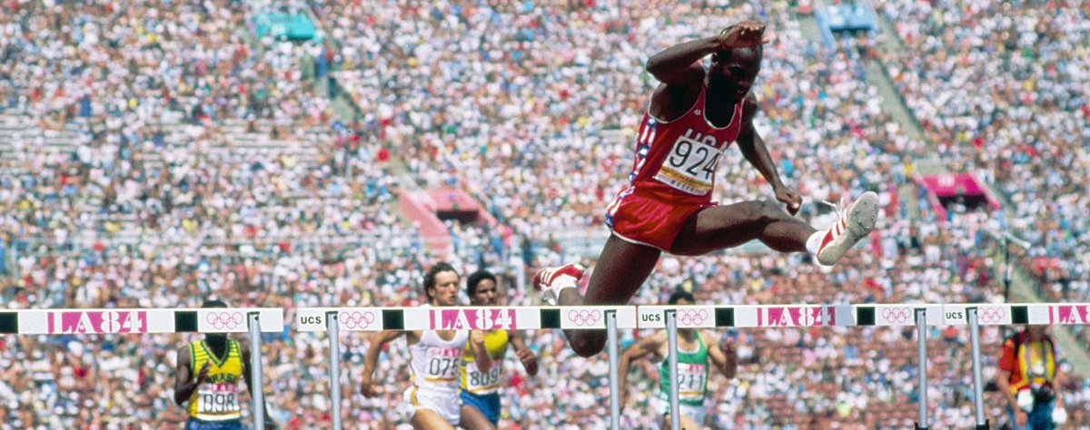 OlympicHistory's tweet photo. Erwin Corley Moses... #Atletica #Montrèal1976 https://t.co/boqqz15ZBp