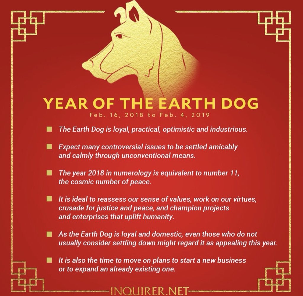 molly_madd's tweet photo. Happy Lunar New Year🎉
I wish everyone good health, happiness & fortune🙂
#YearOfTheDog #LunarNewYear https://t.co/bUrzJvbOZn