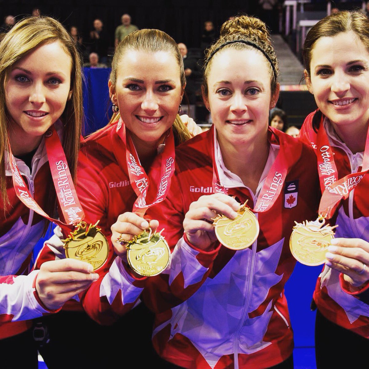 So proud of the 4 women on <a href="/TeamHoman/">Team Homan 🥌</a>! This is going to be a long week and a grind. But watching them dig deep and believe in their ability and each other..incredible to see. Let them hear you cheer and feel the support from back home Canada!!!🇨🇦 <a href="/CurlingCanada/">Curling Canada</a> <a href="/FromTheHack/">From The Hack</a>