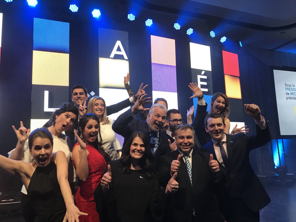 C’est toujours grandement inspirant et rafraîchissant de côtoyer des entrepreneurs d’ici, qui ont su bâtir des organisations uniques ou qui ont repris les rênes d’entreprises existantes pour les développer davantage et repousser les limites.

#PolQc <a href="/jccquebec/">JCCQ</a>  #GalaJPA