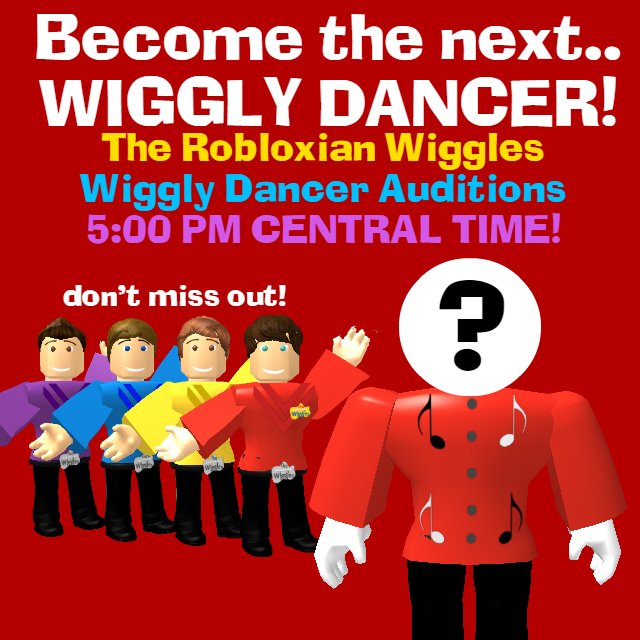 TRW_Official's tweet photo. WIGGLY DANCER AUDITIONS TOMORROW! DON'T MISS OUT! https://t.co/AdQul2TAIA