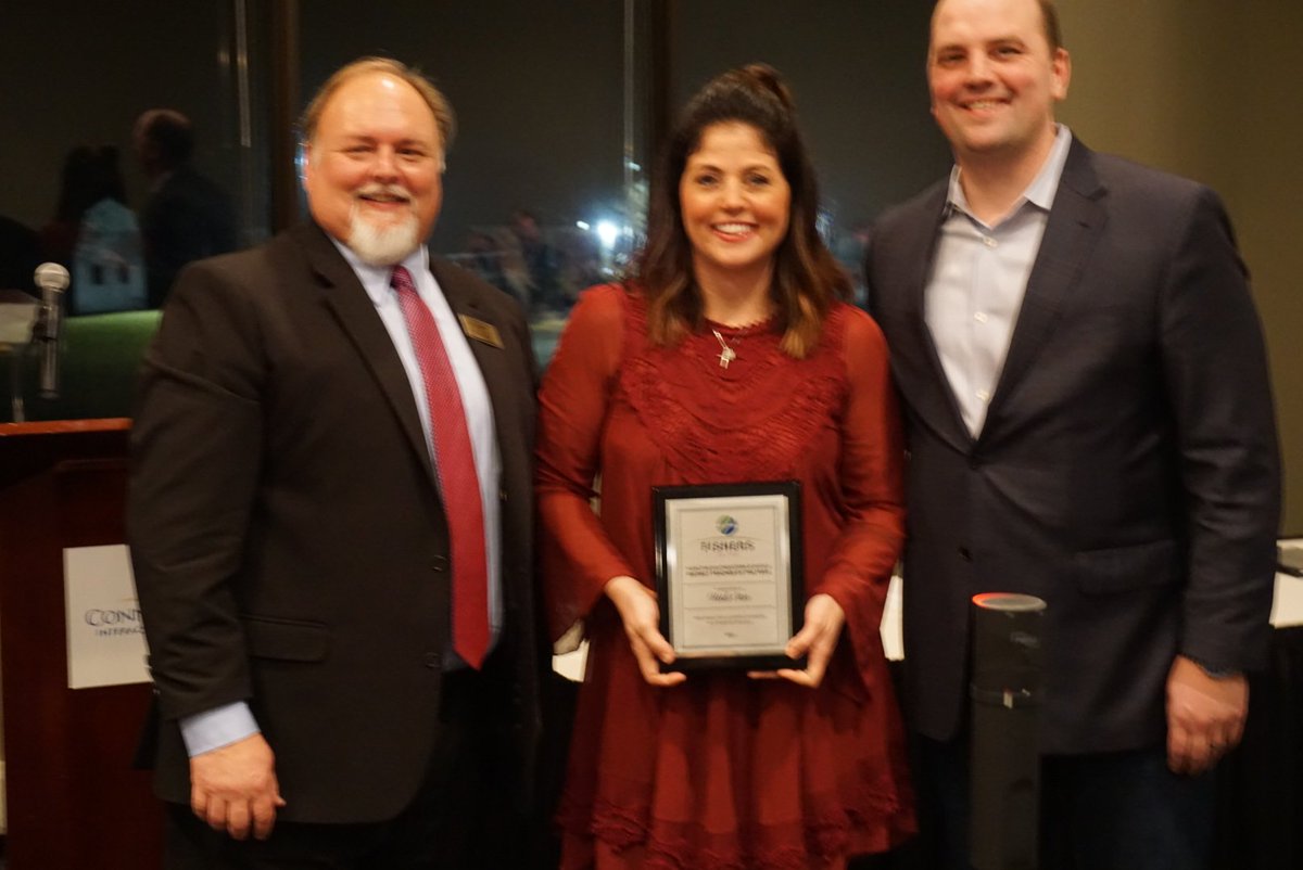 .<a href="/stanimalHeidi/">HeidiStan</a> is our 2017 District Teacher of the Year and we're so happy she's being recognized at the <a href="/FishersIN/">FishersIN</a> City of Service Awards. She's a great teacher, making P.E. and wellness fun and exciting.