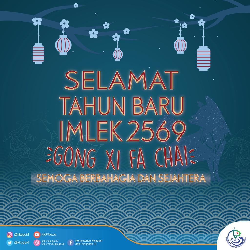 kkpgoid's tweet photo. Selamat pagiiii! Selamat Tahun Baru IMLEK 2569 bagi Sahabat Bahari yg merayakan. Semoga bahagia dan sejahtera menyertai kita semua.😊

Happy long weekend jugaa.. Jangan lupa pakai yg hangat &amp; makan makanan bernutrisi tinggi yaa.🤗

#GongXiFaCai #imlek2569
#imlek2018 #imlek https://t.co/3kJF2kLI3v