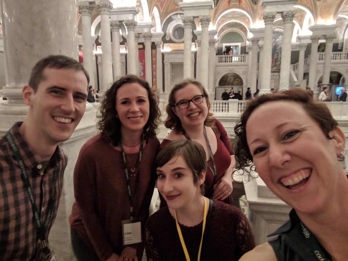 pirateymonkey's tweet image. #c4l18 @librarycongress  #mydrunktour #nyc