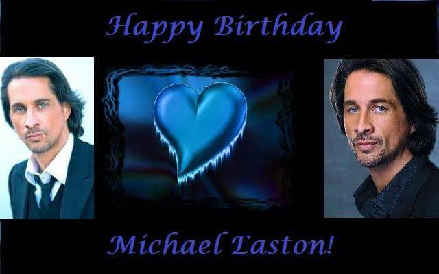    Happy Birthday to Michael Easton!    