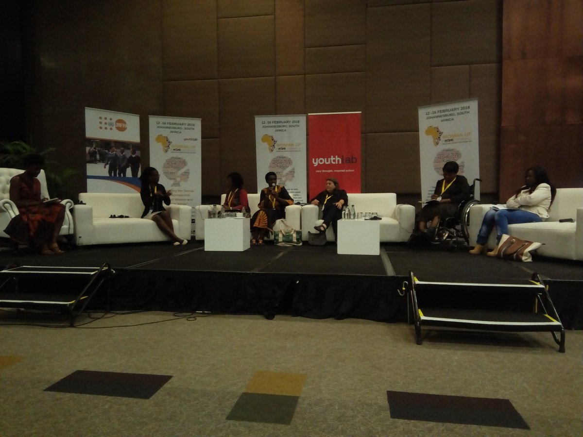 yadvisory's tweet photo. Currently taking place is a panel discussion on Human Rights, Sexual and Reproductive Health.

The panelists have been asked why they do what they do, and one of them is the AUC's YAB member, @Spipy.

#WomanUp2018 
@huguofr @maprude @TashaWangMwansa @PromesseCKaniki https://t.co/J5KBZ4q8gr