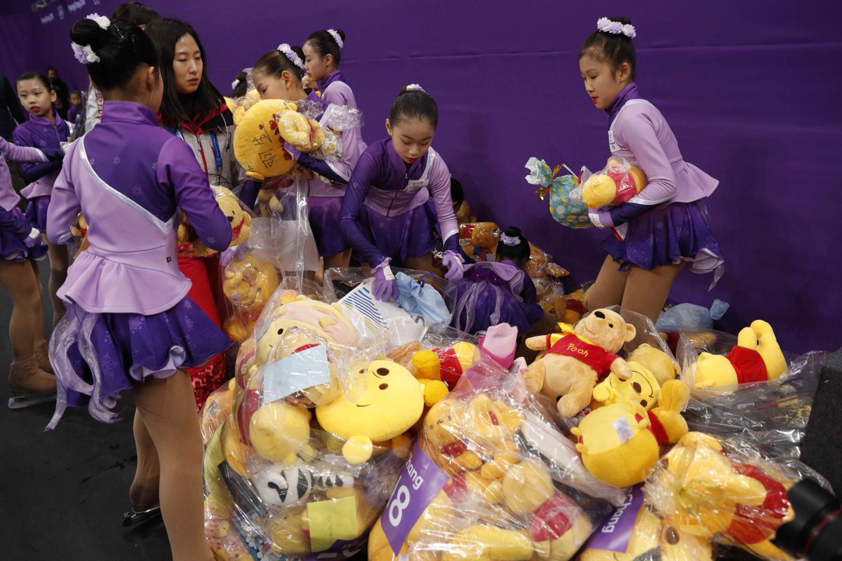 羽生結弦選手への プーさんの雨