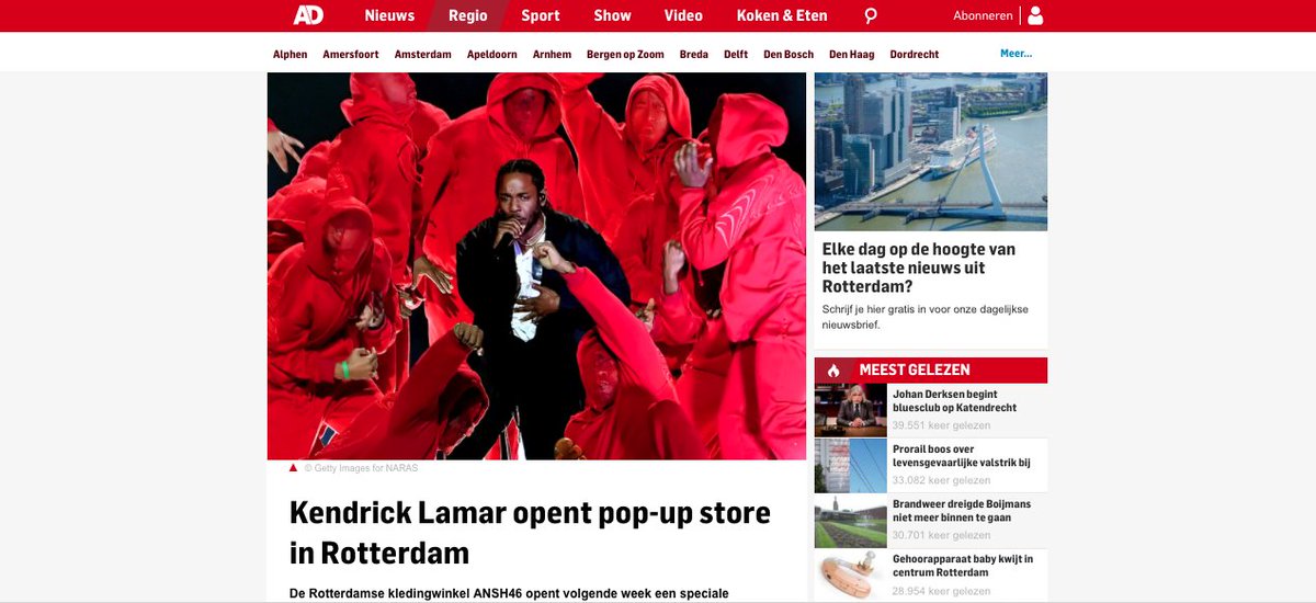 Rotterdamiloveu's tweet photo. Next week in this clothing store: ANSH46. Awesome!
@RDStad 
https://t.co/NZPeNP9tke
#Rotterdam #PopUp #KendrickLamar #awesome #BeThere https://t.co/SmEqhd2Z4A