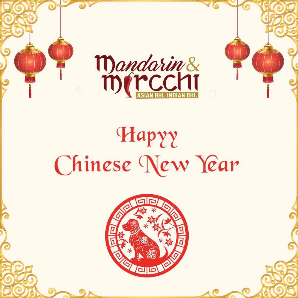 MandarinMircchi's tweet photo. Chinese New Year is here! 
Come over and celebrate the #YearOfTheDog with us and indulge in a specially curated menu! https://t.co/INidONLpSb