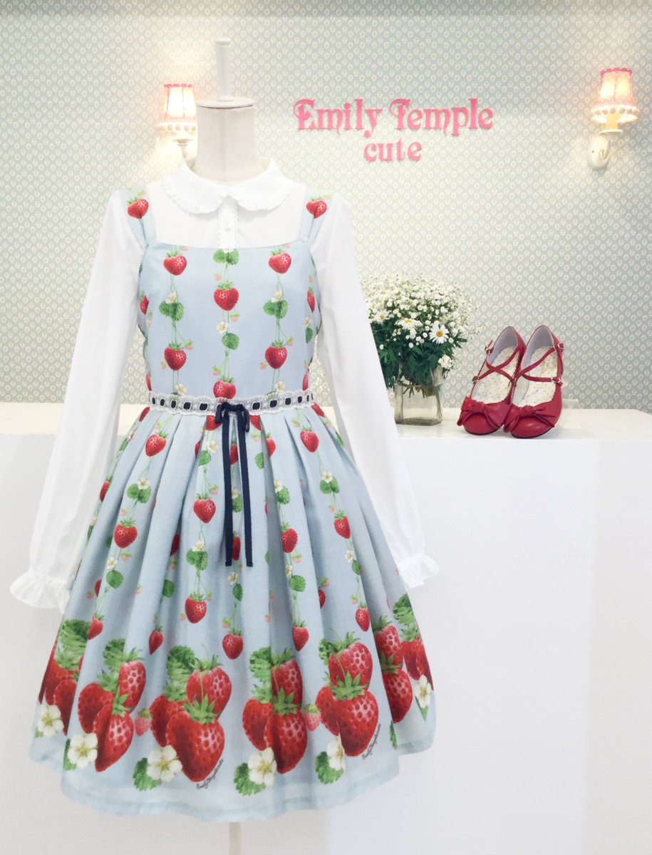 新品未使用*Emily Temple cute*JAMエプロン /オフホワイト