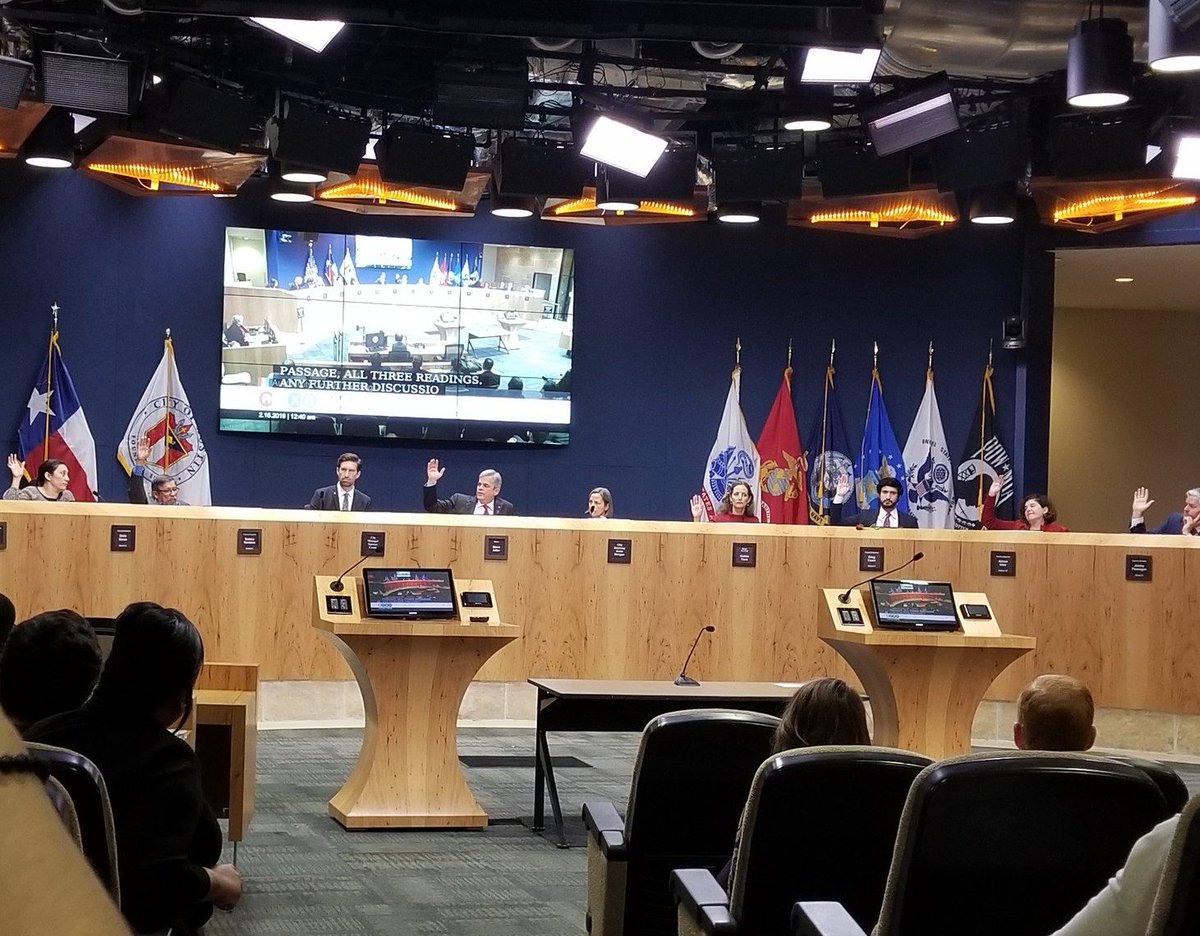 GregCasar's tweet photo. VICTORY!! Austin is now the first city in the South to guarantee all workers in the private sector the right to paid sick days! #peoplepower #atxcouncil https://t.co/Gbpx3pi8q1