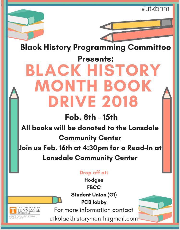 UTKBHM's tweet photo. The deadline is almost here and Black History Month is almost complete! https://t.co/qGCu2yXaPg