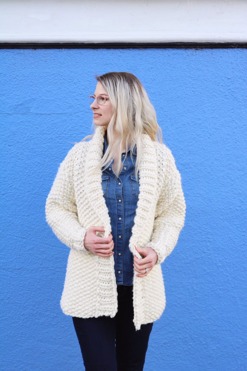 Anja_cm's tweet photo. Finished my @weareknittersEN Zermatt Cardigan, and I’m in love! I may never take it off.😂😍🙌🏻 https://t.co/blx2L9oxUh