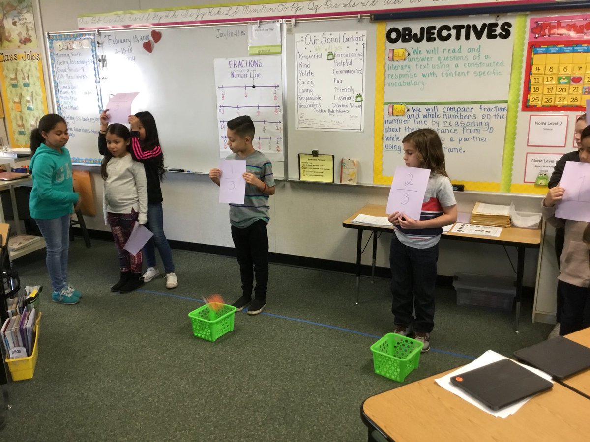 MelindaStone80's tweet photo. Experiencing fractions on a number line! #buckleybengals https://t.co/s4blZNtO0e