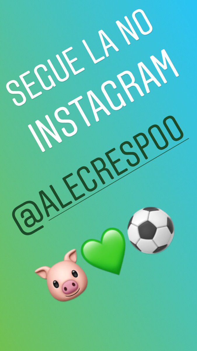 alecrespoo's tweet photo. Segueee la 📸 https://t.co/pXHv53bUjc