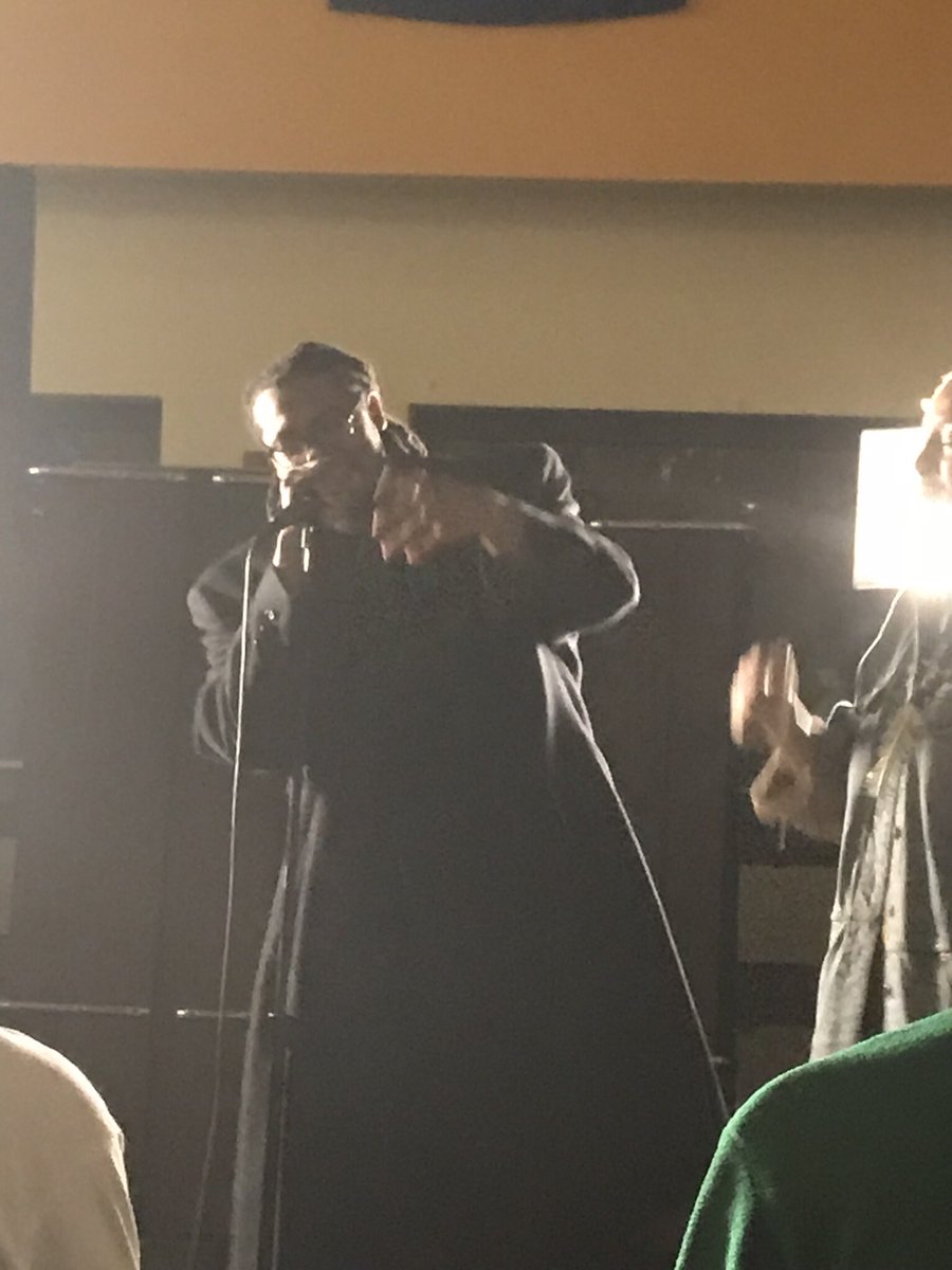 AlwaysRepUPREP's tweet photo. Rock the Mic Night 2 showcased talent from Middle School students to #PPS Teachers.  Special thanks to #HeinzFellow Mr. Jeremiah for hosting and the Paul Keyz Band for supporting our students! https://t.co/JblOHqKkW0